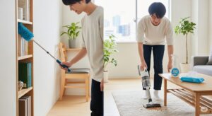 便利な掃除グッズを活用した時短アイデア